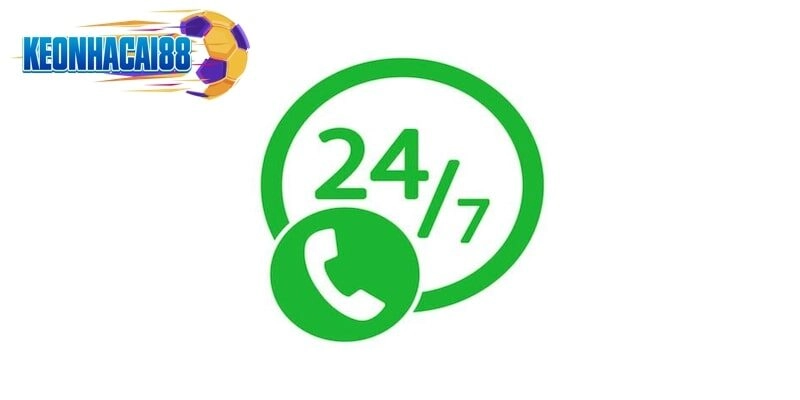 Liên hệ với trang web thông qua hotline cực tiện