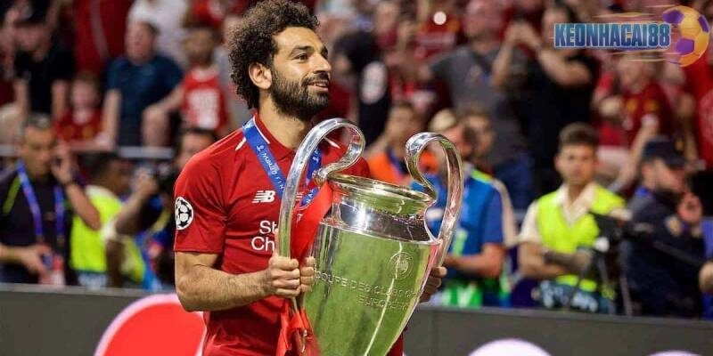 Salah lên đỉnh cao Champions League cùng Liverpool năm 2019
